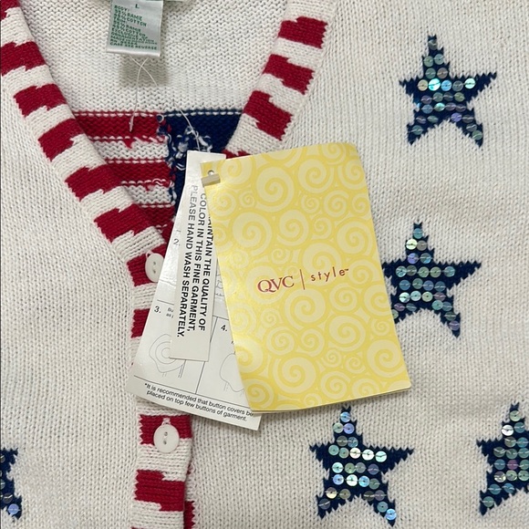 NWT American Short Sleeve Sweater Large - Picture 6 of 7